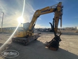 Used Excavator under sun